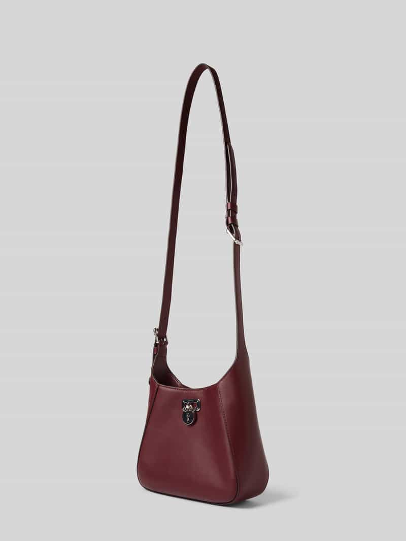 Lauren Ralph Lauren Handtas van rundleer met draagband