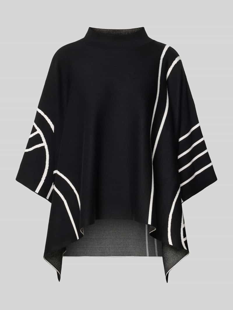 s.Oliver BLACK LABEL Loose fit gebreide pullover van viscosemix