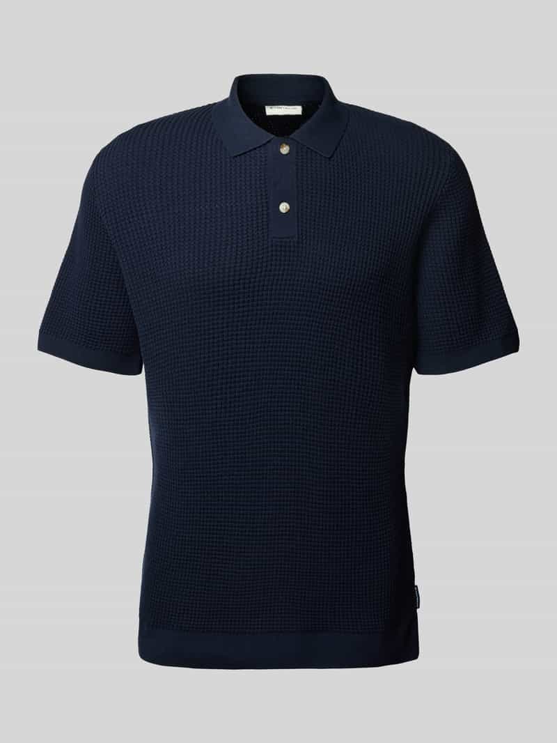Tom Tailor Relaxed fit poloshirt van katoenmix