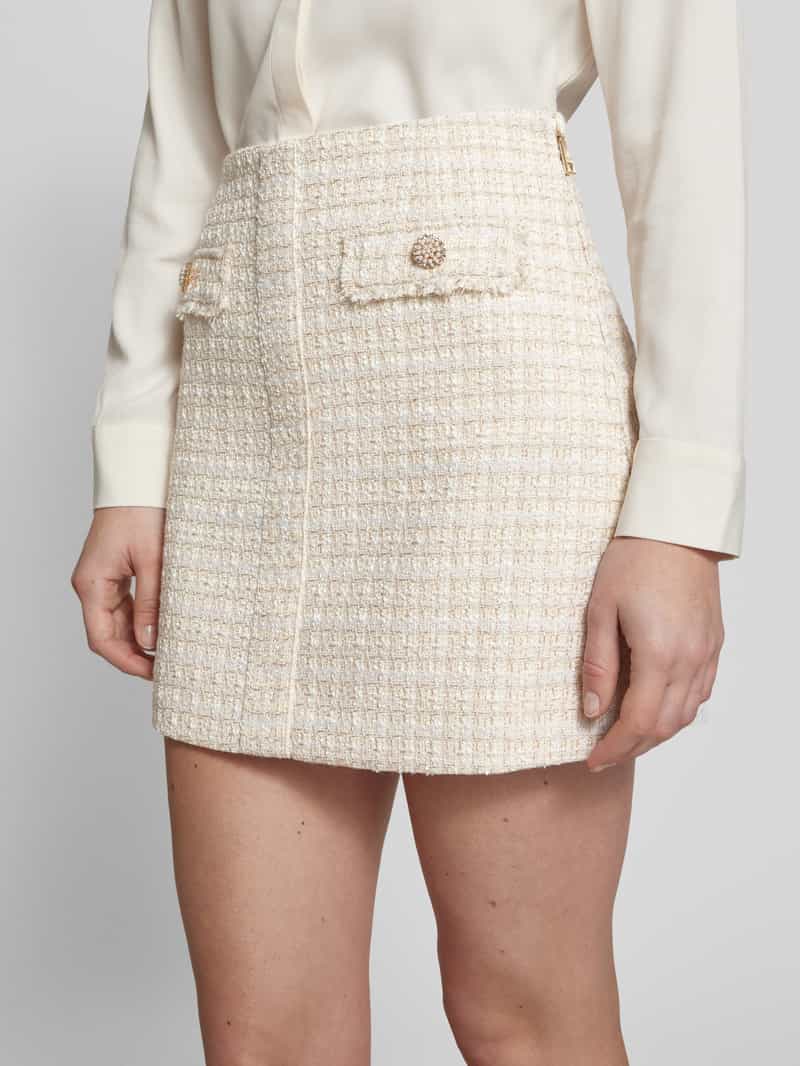 Guess Minirok met structuurmotief model 'DAPHNEE'
