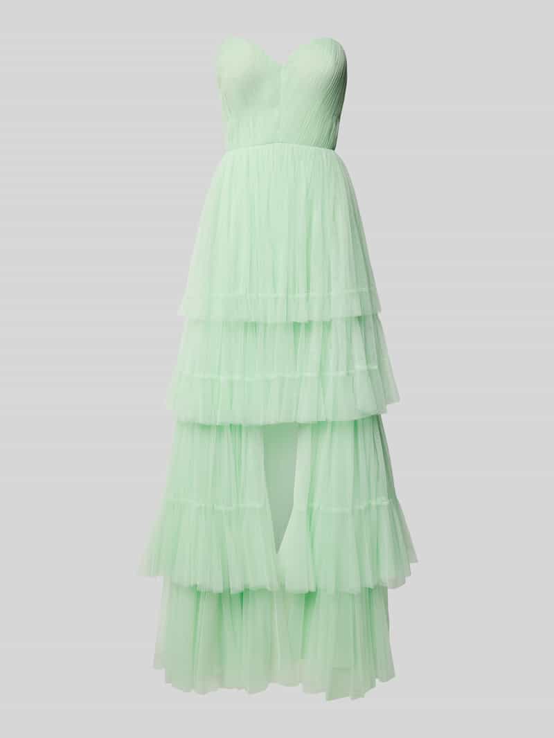 Vera Wang Bride Avondjurk met loopsplit model 'ANGERE'