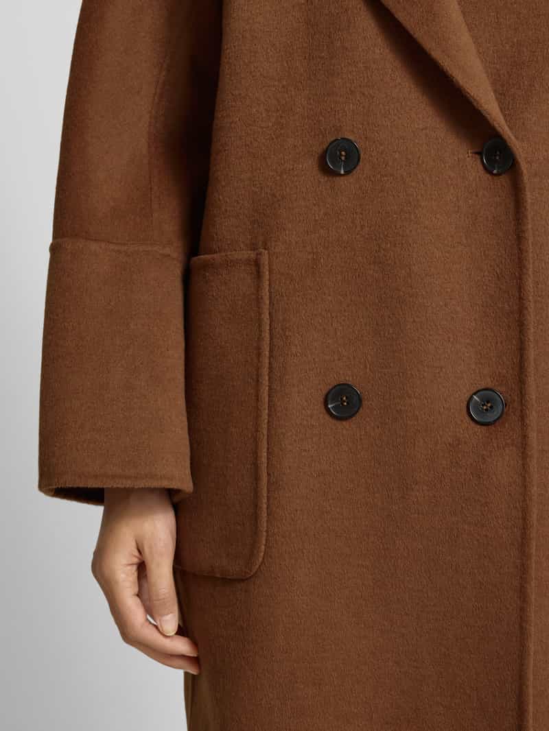 Marc O'Polo Relaxed fit lange jas van wolmix