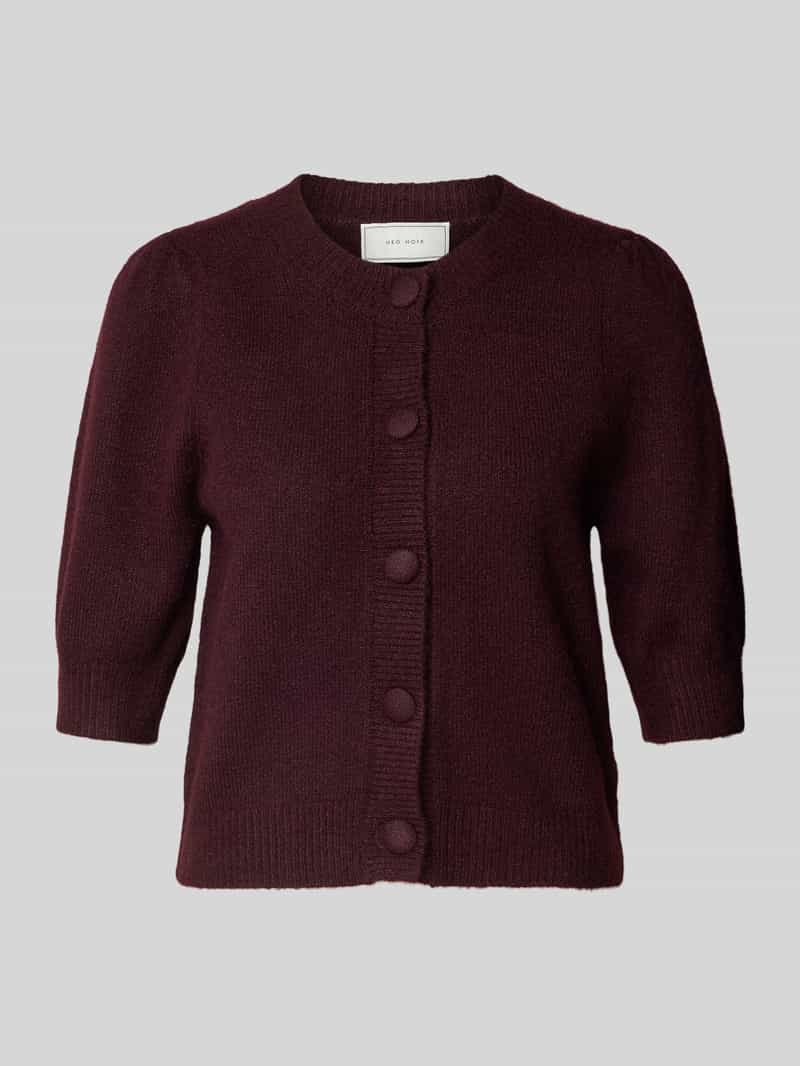 NEO NOIR Gebreid jack met knoopsluiting model 'Trudy'