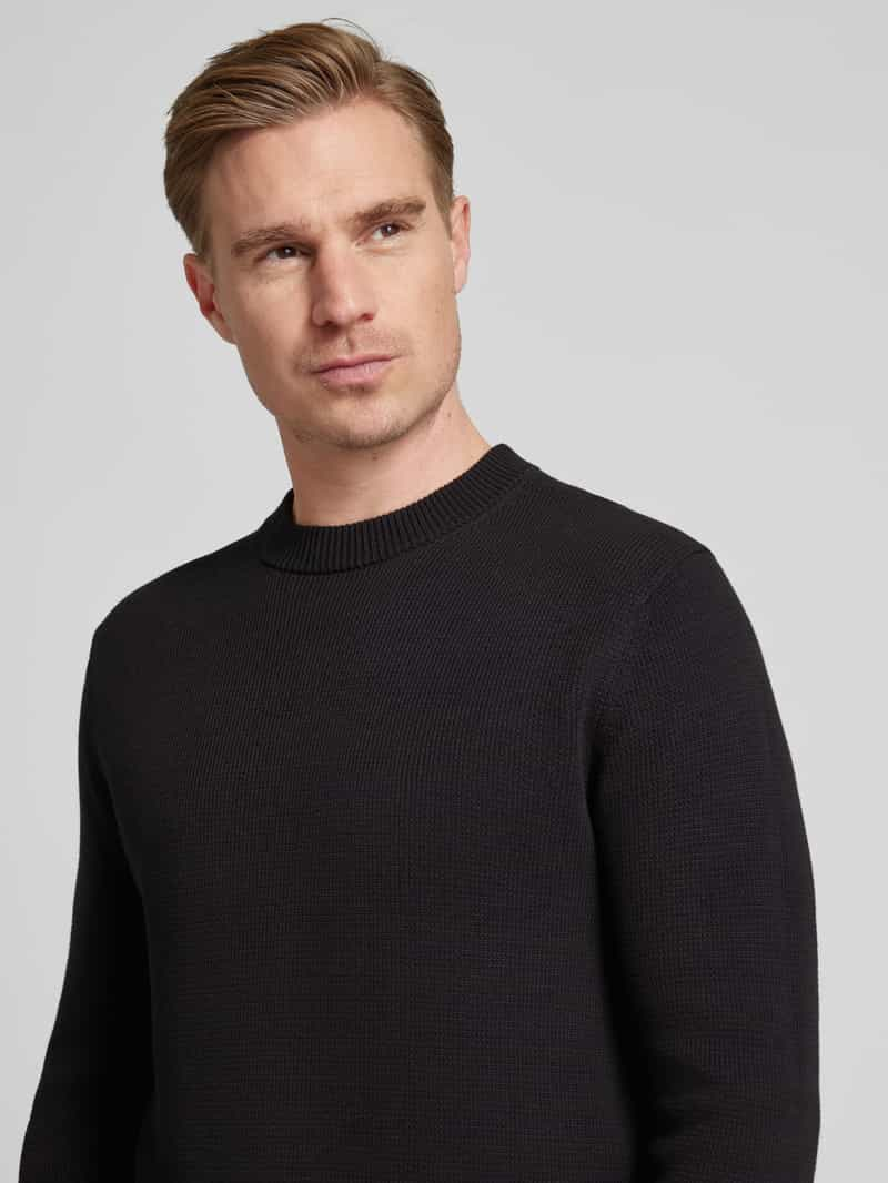 Selected Homme Gebreide pullover met ronde hals model 'DANE'