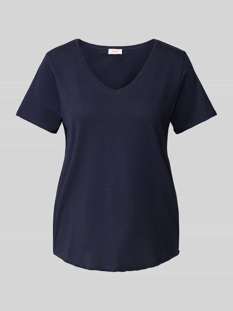 s.Oliver RED LABEL T-shirt met V-hals