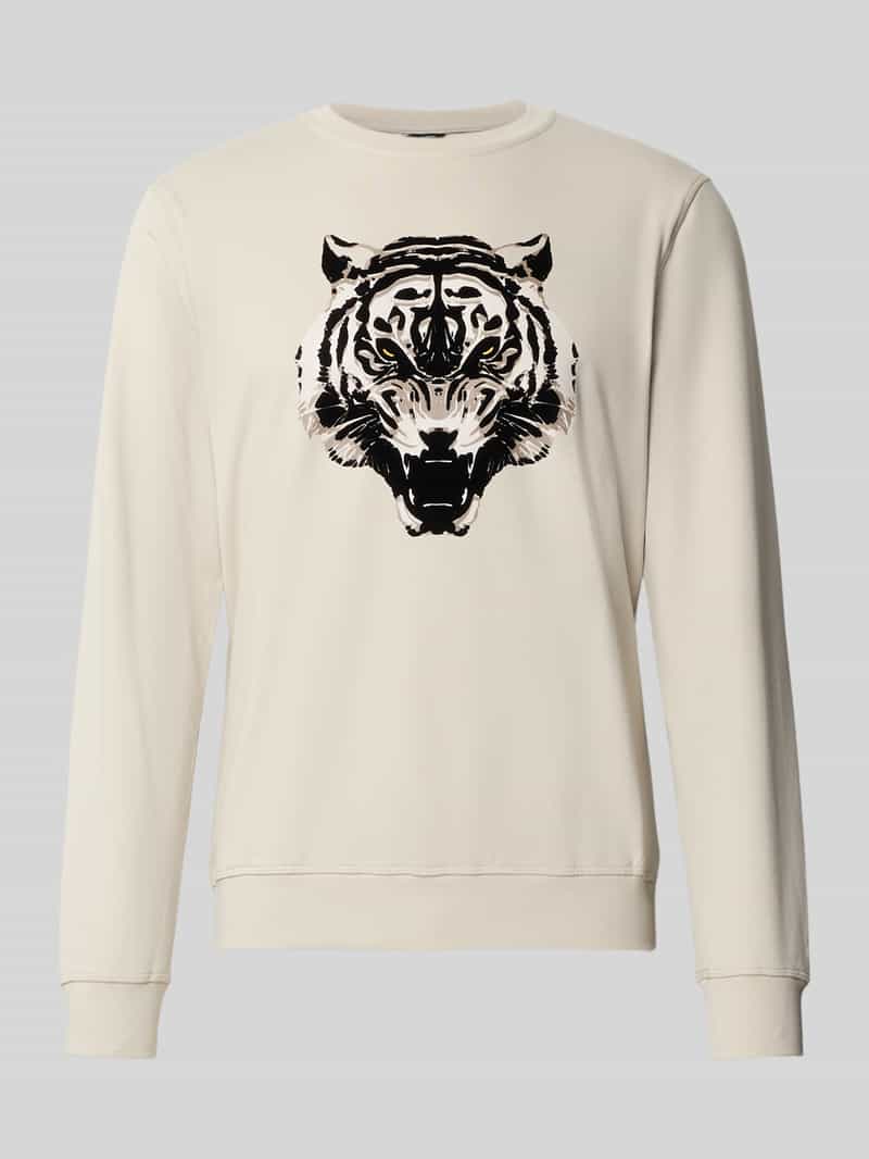 Antony Morato Regular fit sweatshirt met dierenprint