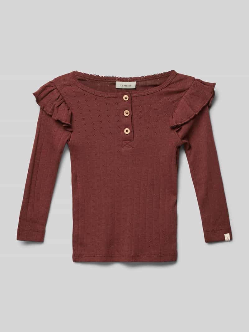 Lil Atelier Top met ronde hals model 'RACHEL'