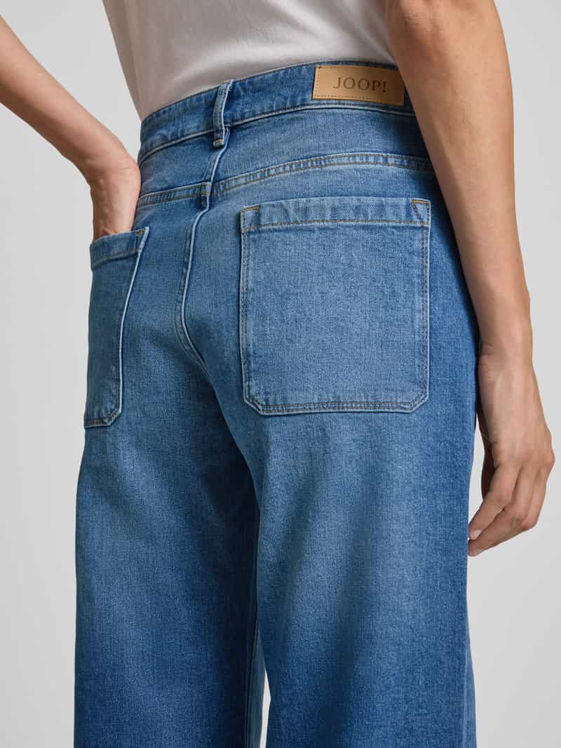 Joop! Flared jeans met opgestikte zakken model 'EMILIA'