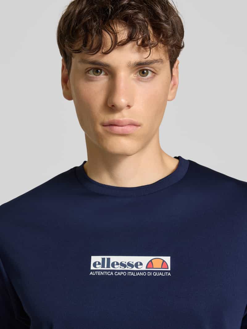 Ellesse T-shirt met labelprint model 'CORBOBA'