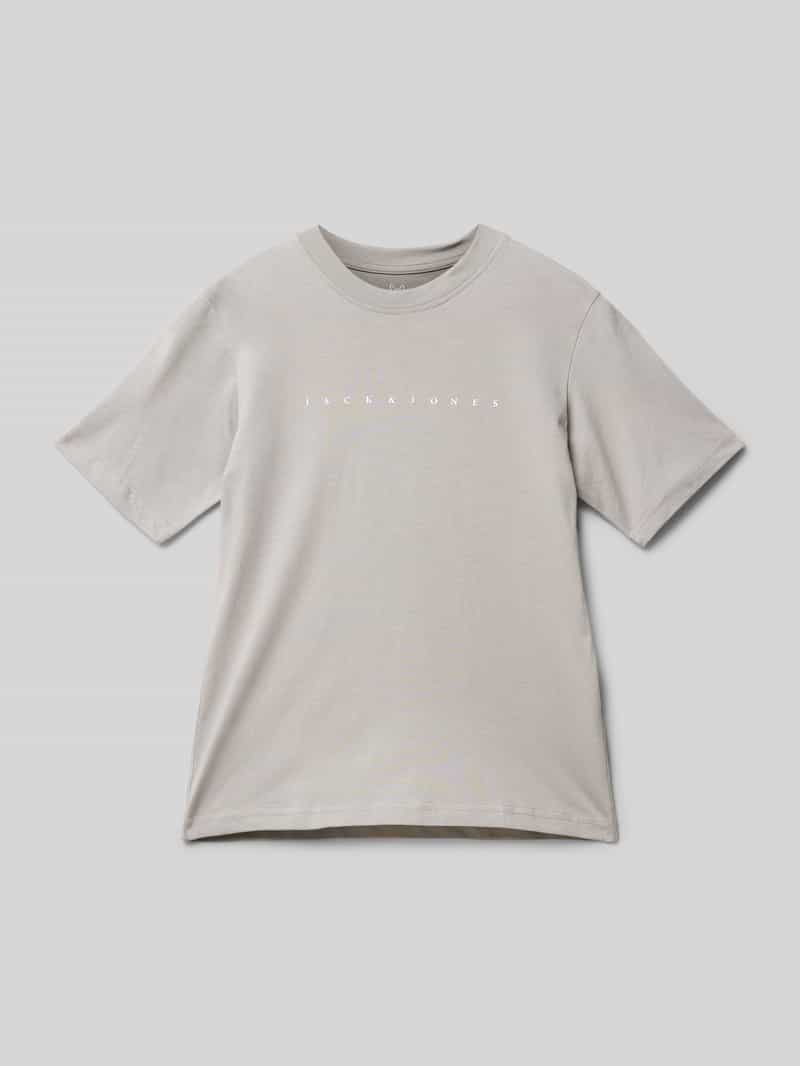 jack & jones T-shirt met labelprint model 'STAR'