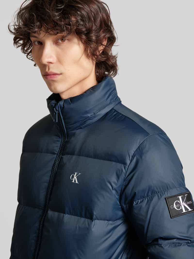 Calvin Klein Jeans Donsjack met vulling van dons en veren model 'ESSENTIALS'