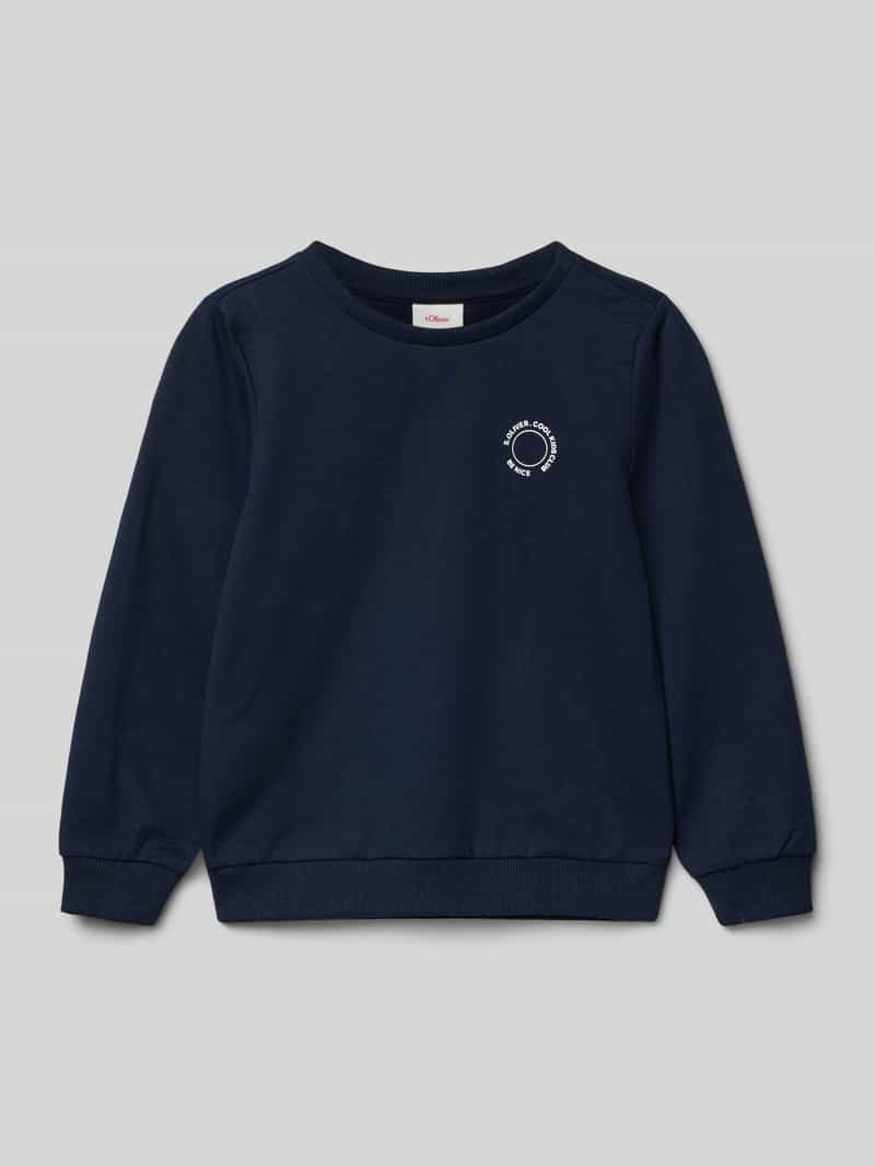 S.Oliver RED LABEL Sweatshirt met ronde hals