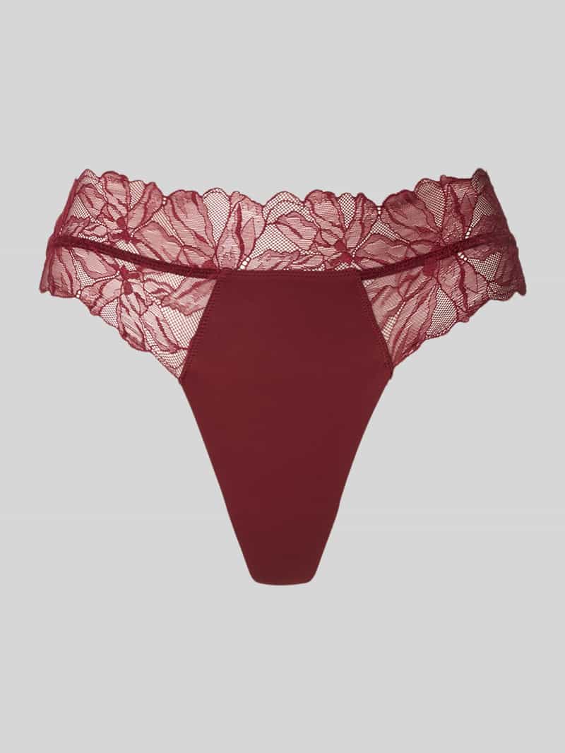 Calvin Klein Underwear Slim fit string met kant