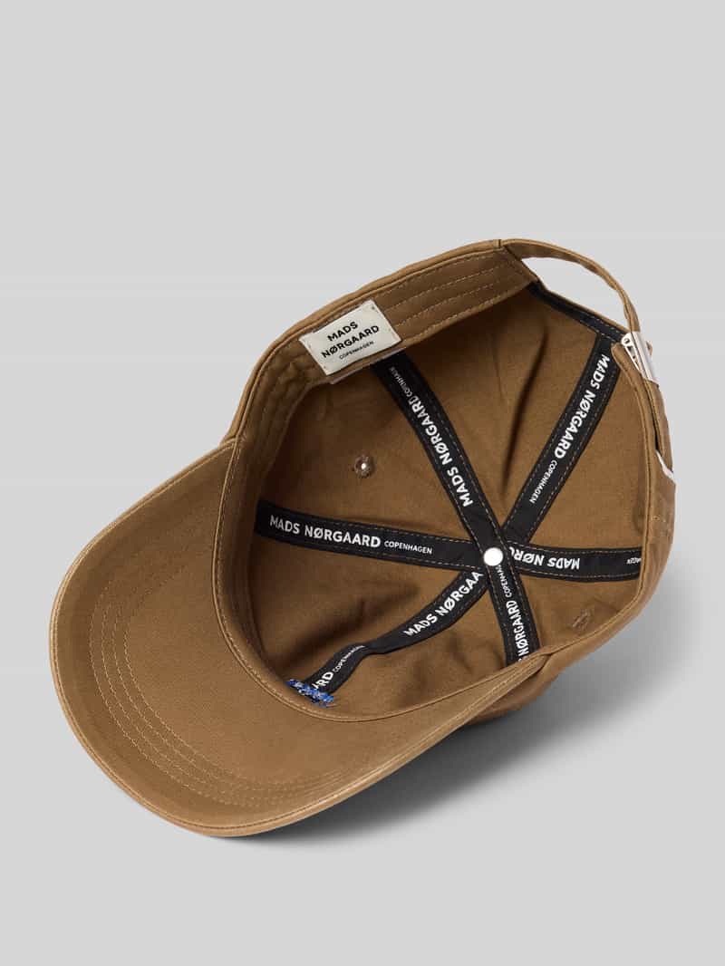 MADS NØRGAARD Baseballpet met labelstitching