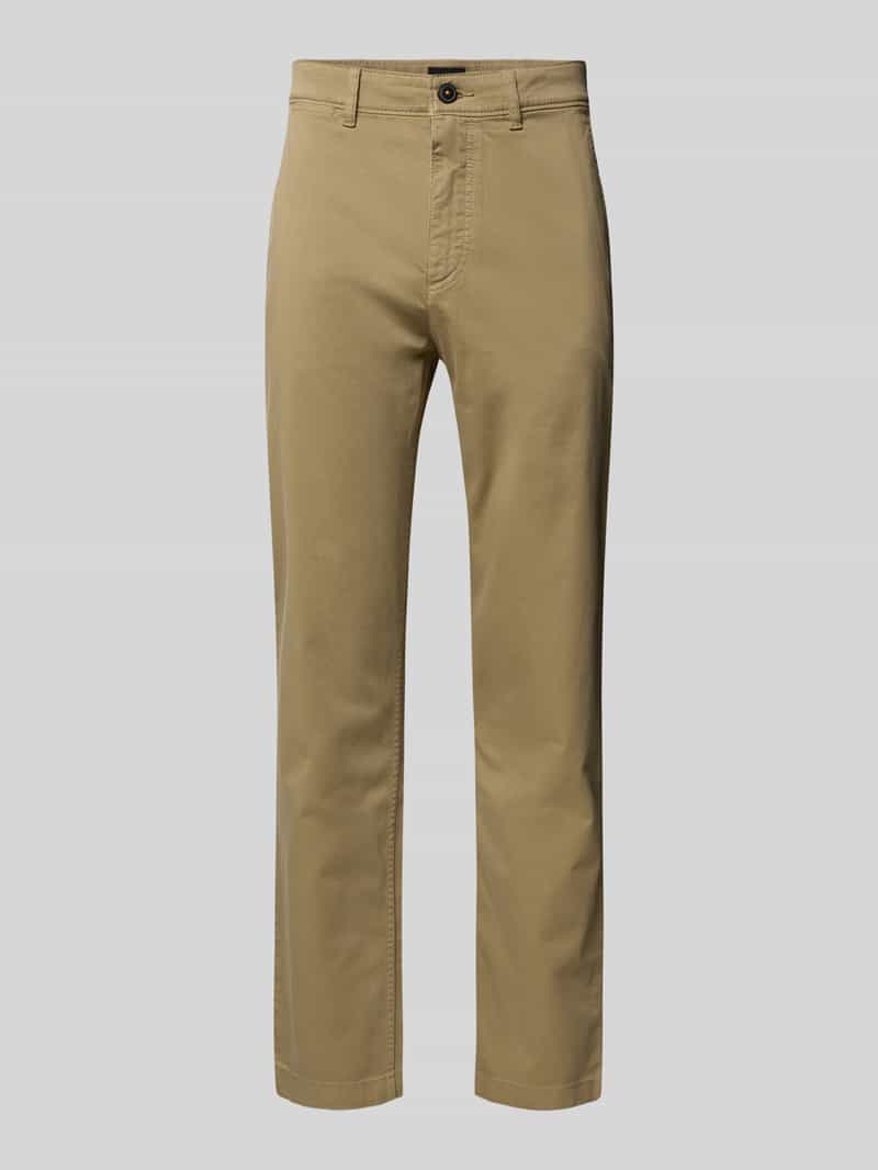 Boss Orange Regular fit chino van katoenmix