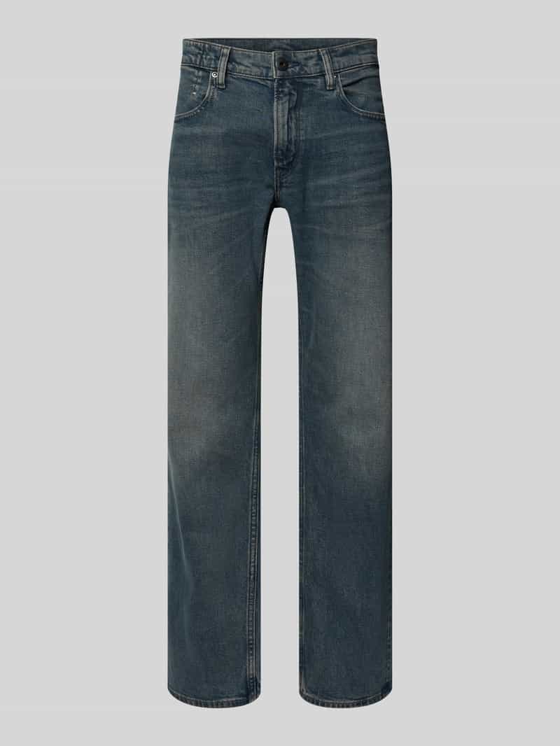 G-Star Raw Straight fit jeans met logopatch model 'Mosa'