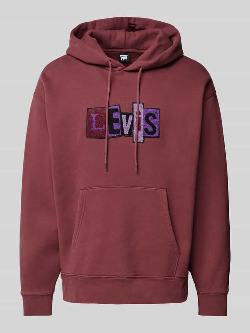 Levi's Hoodie met labelstitching model 'SKATE'
