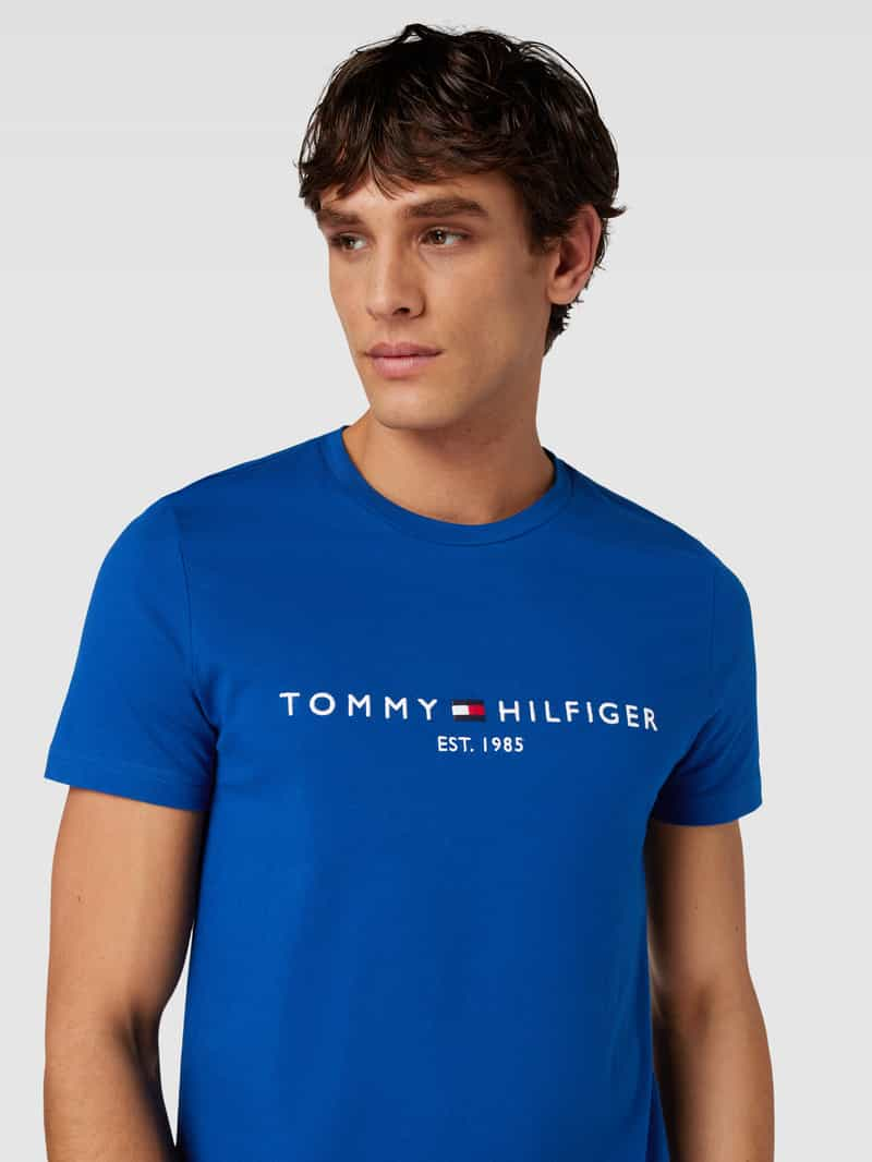 Tommy Hilfiger T-shirt met labelstitching