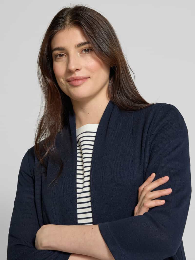 Tom Tailor Regular fit gebreid jack van viscosemix