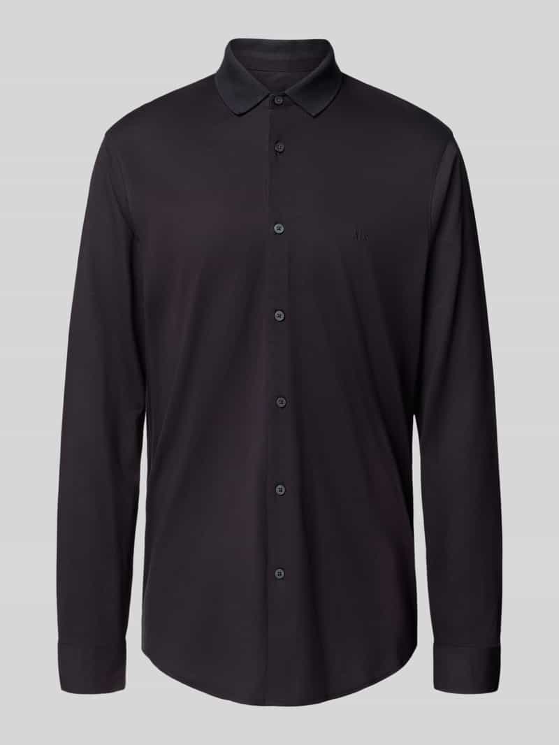 Armani Exchange Regular fit vrijetijdsoverhemd met polokraag