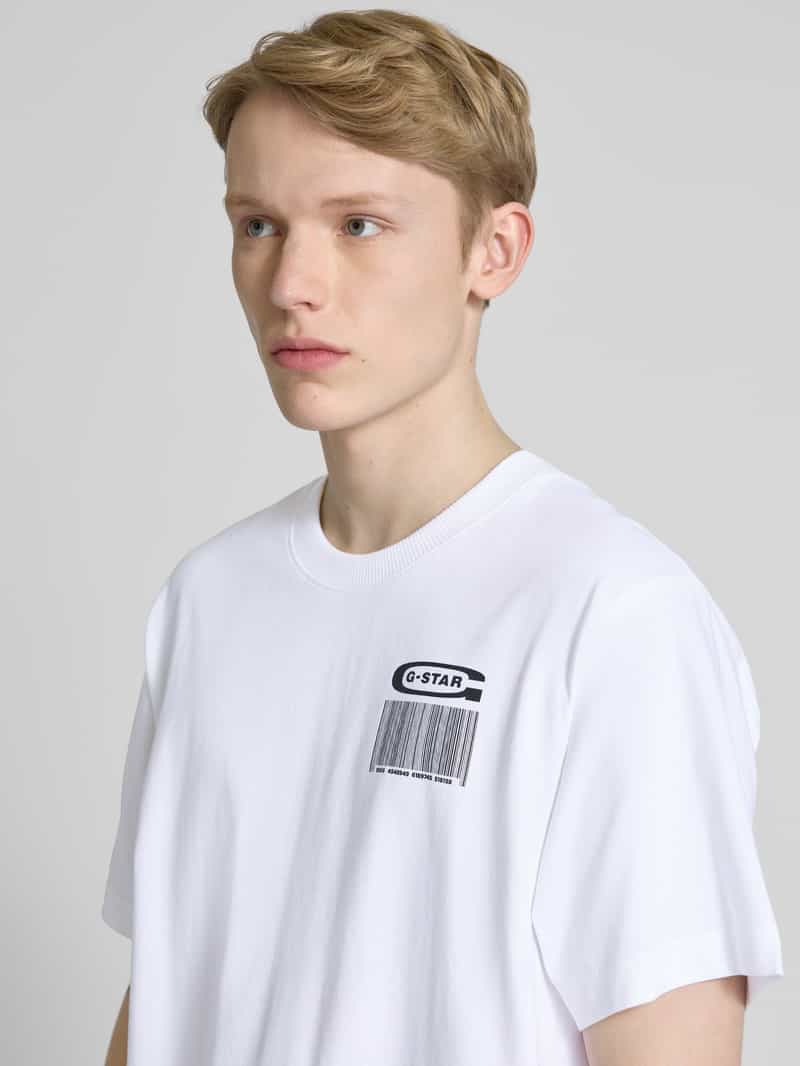 G-Star Raw T-shirt met labelprint