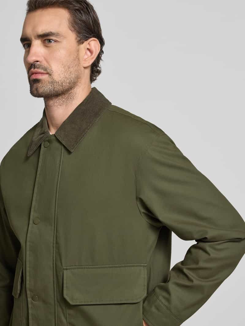 JACK & JONES Premium Overhemdjack met opgestikte klepzakken