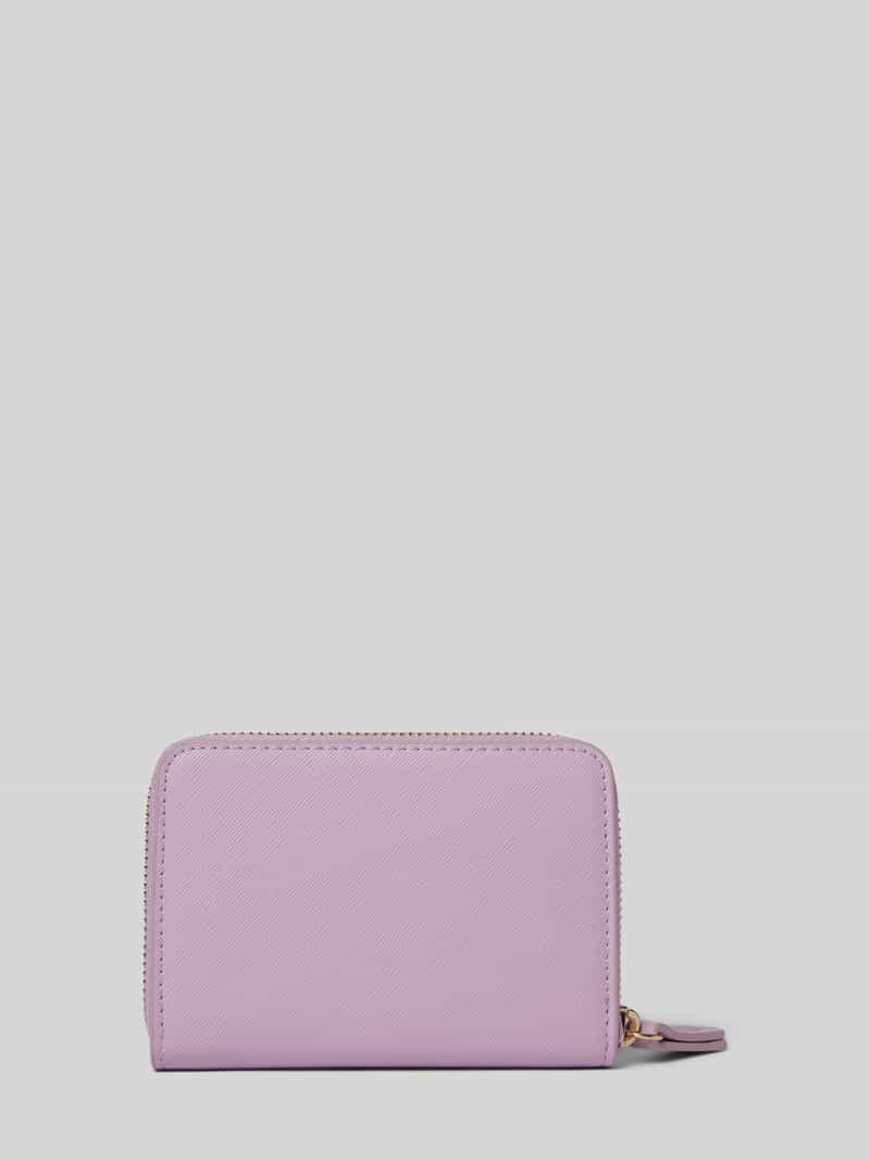 VALENTINO BAGS Portemonnee met labelapplicatie model 'ZERO RE'