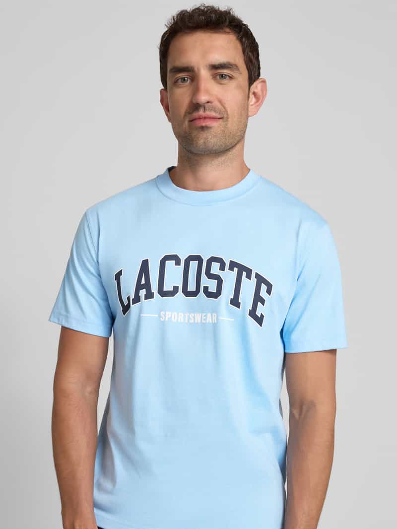 Lacoste T-shirt met labelprint
