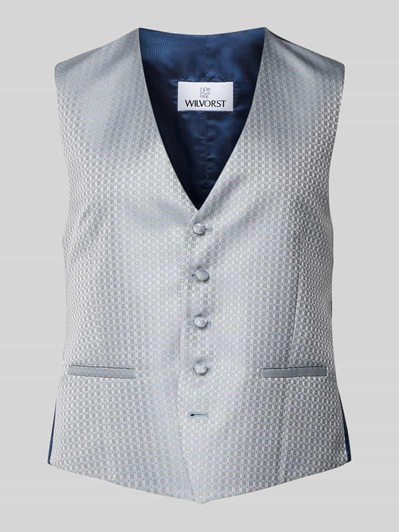 Wilvorst Gilet met strookzakken