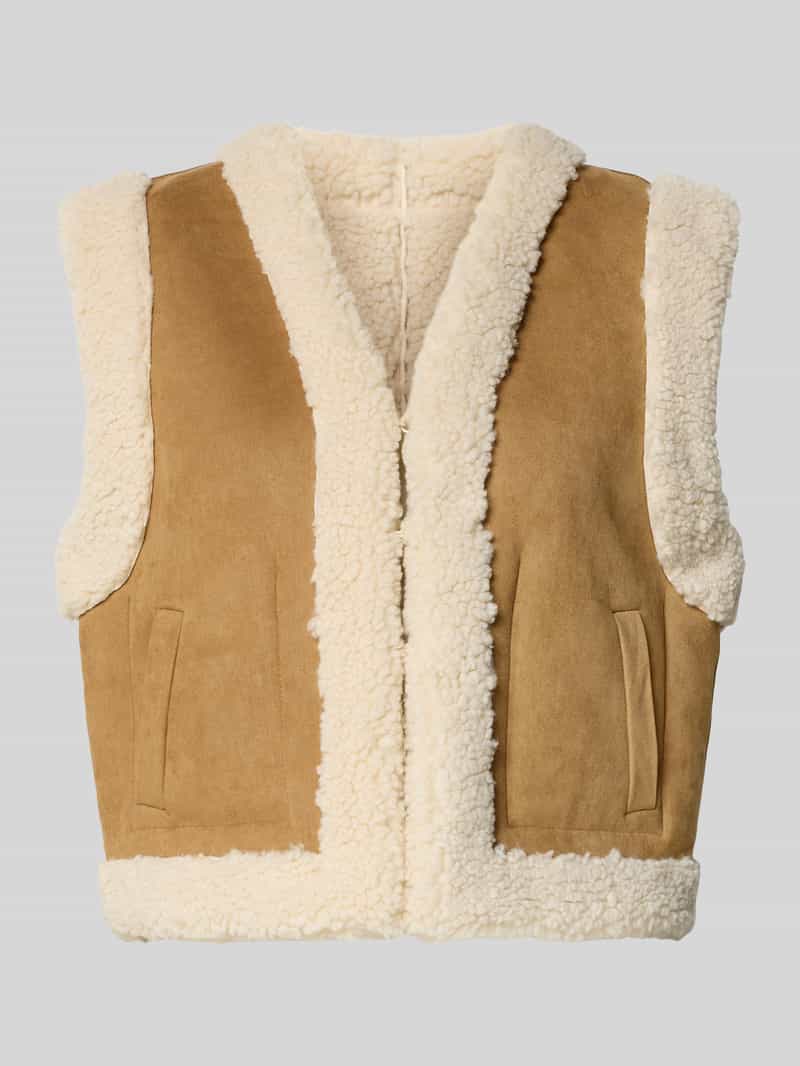 SUNCOO PARIS Gilet van teddybont model 'DUAL'
