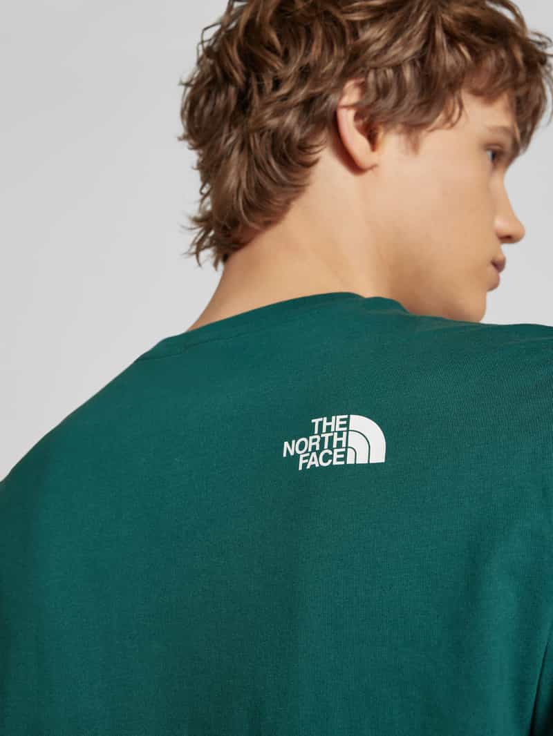 The North Face T-shirt met labelprint
