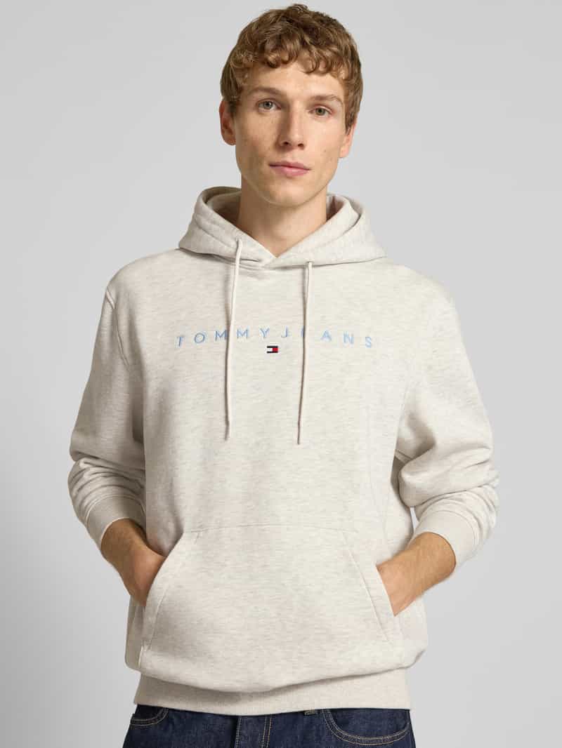 Tommy Jeans Regular fit hoodie van katoenmix