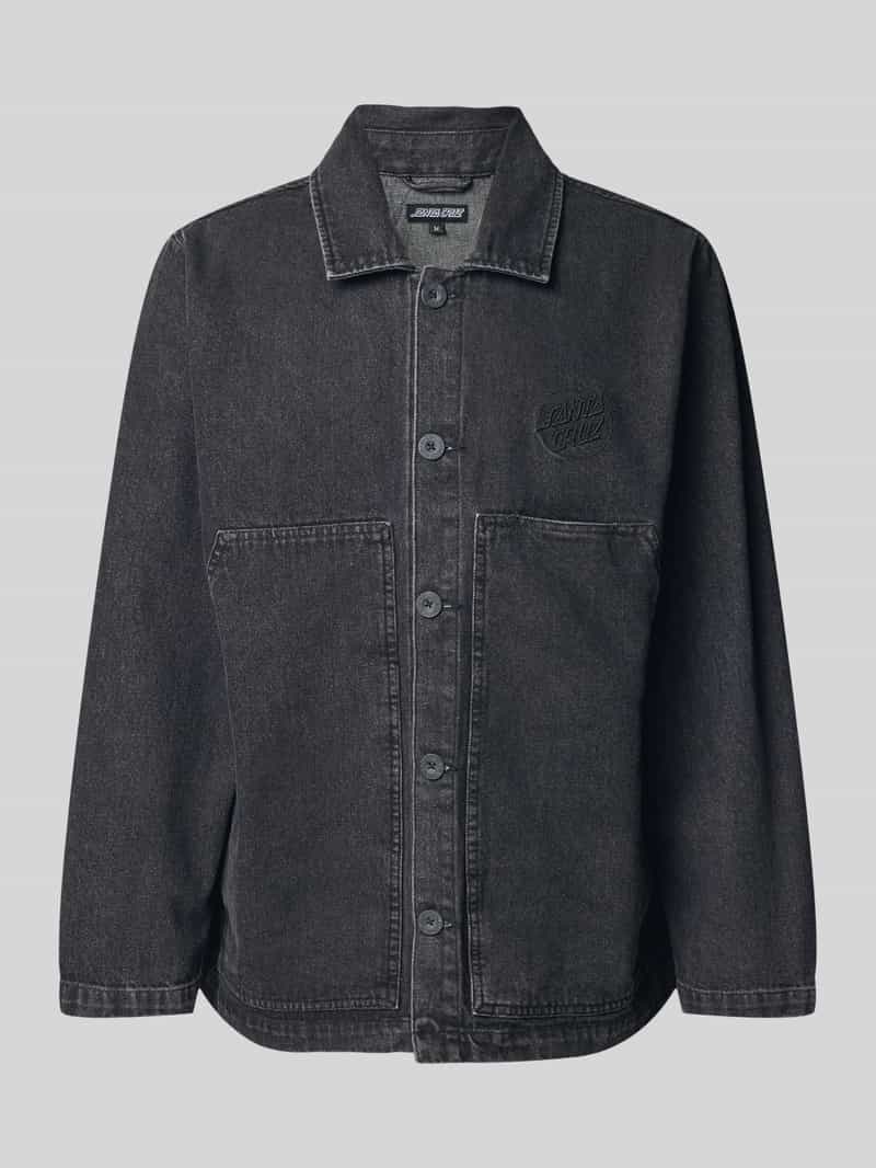 Santa Cruz Jeansjack met labelstitching