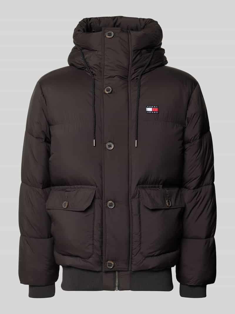 Tommy Jeans Regular fit pufferjack met capuchon