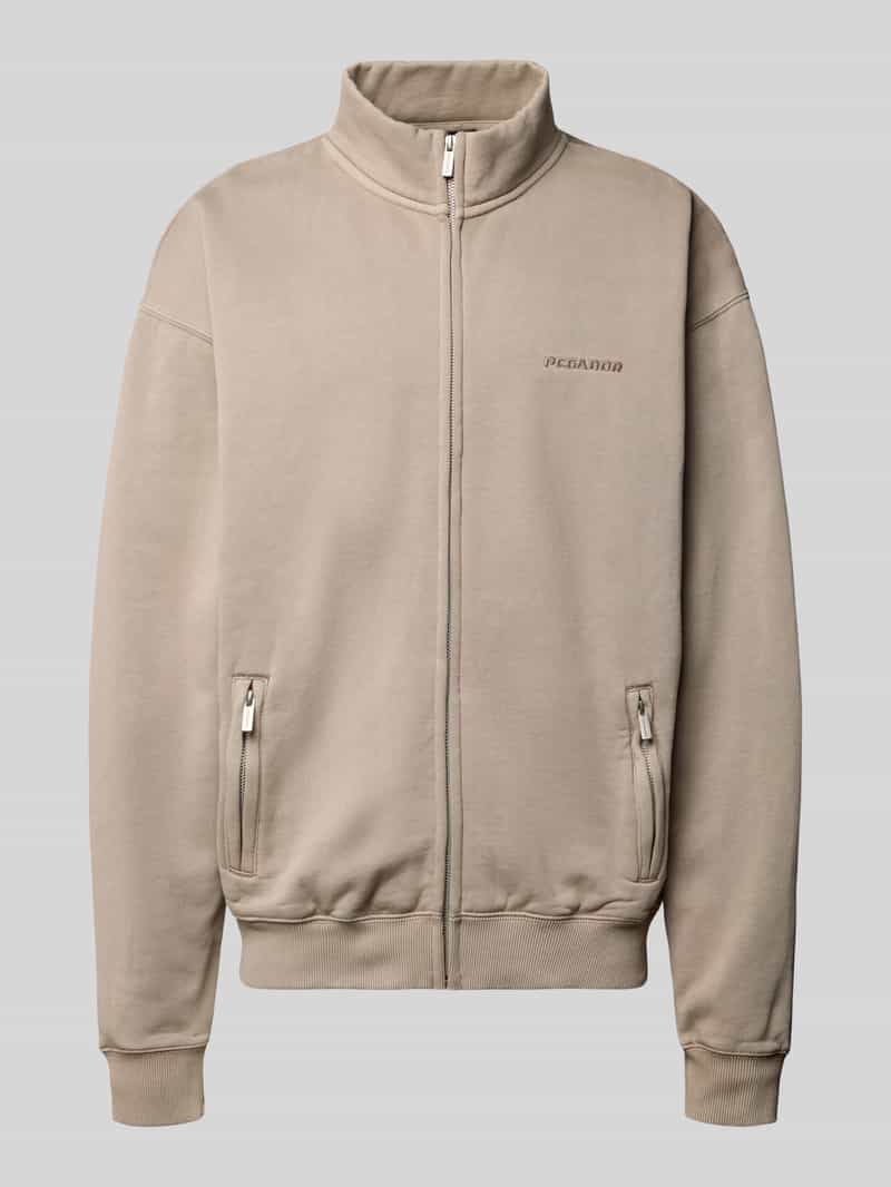 Pegador Oversized sweatjack met labelstitching