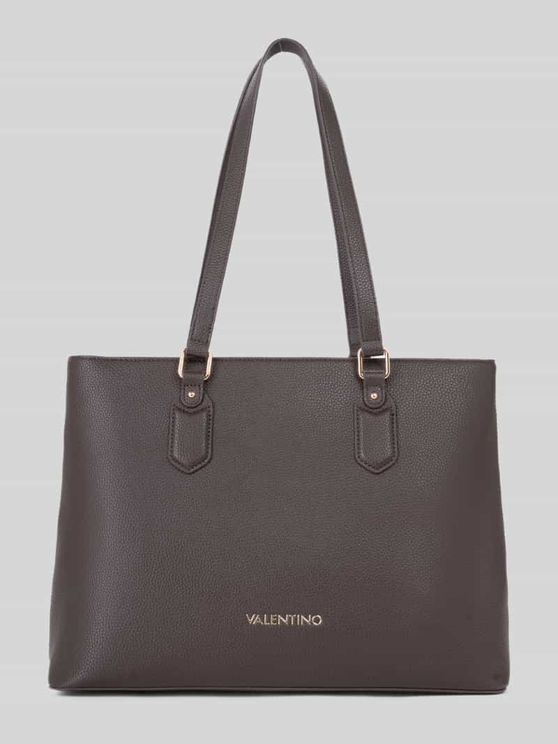 VALENTINO schoudertas Brixton Shopping Bag Moro bruine