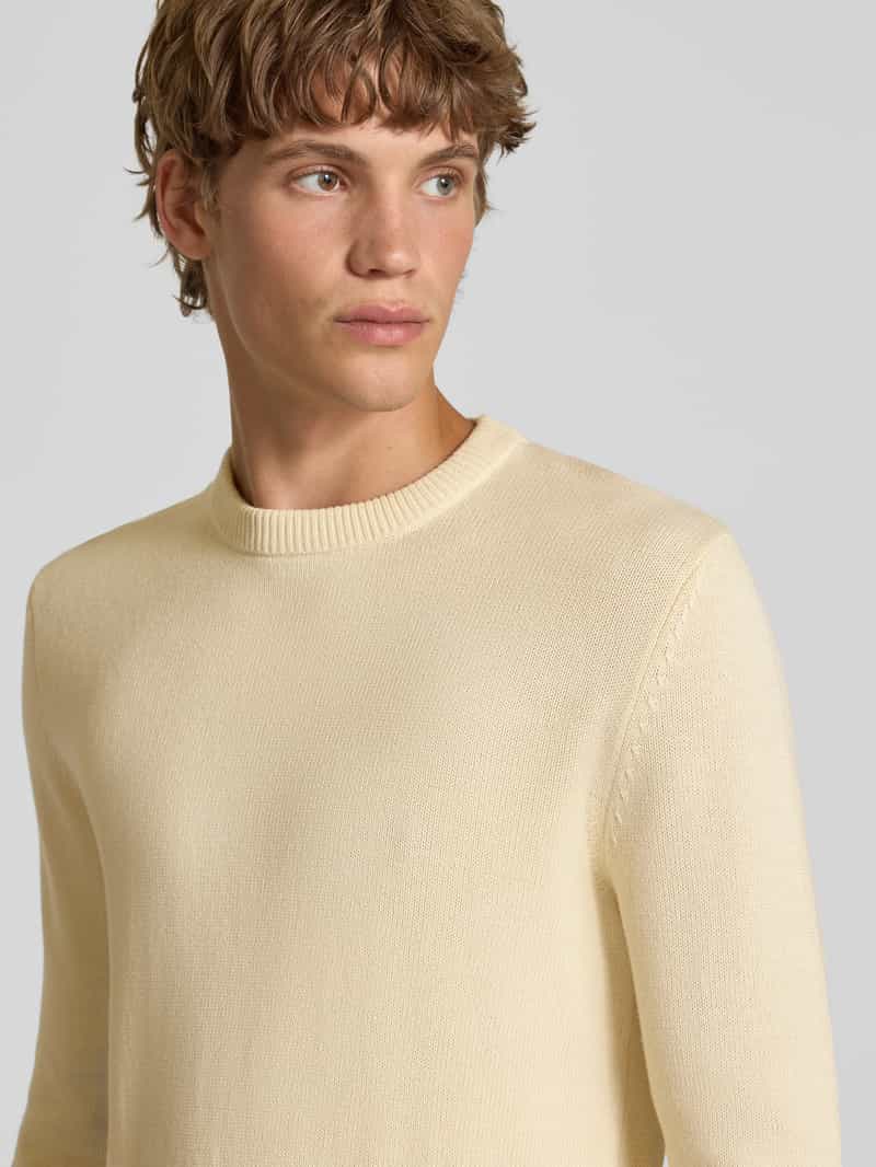 REVIEW Gebreide pullover met ronde hals
