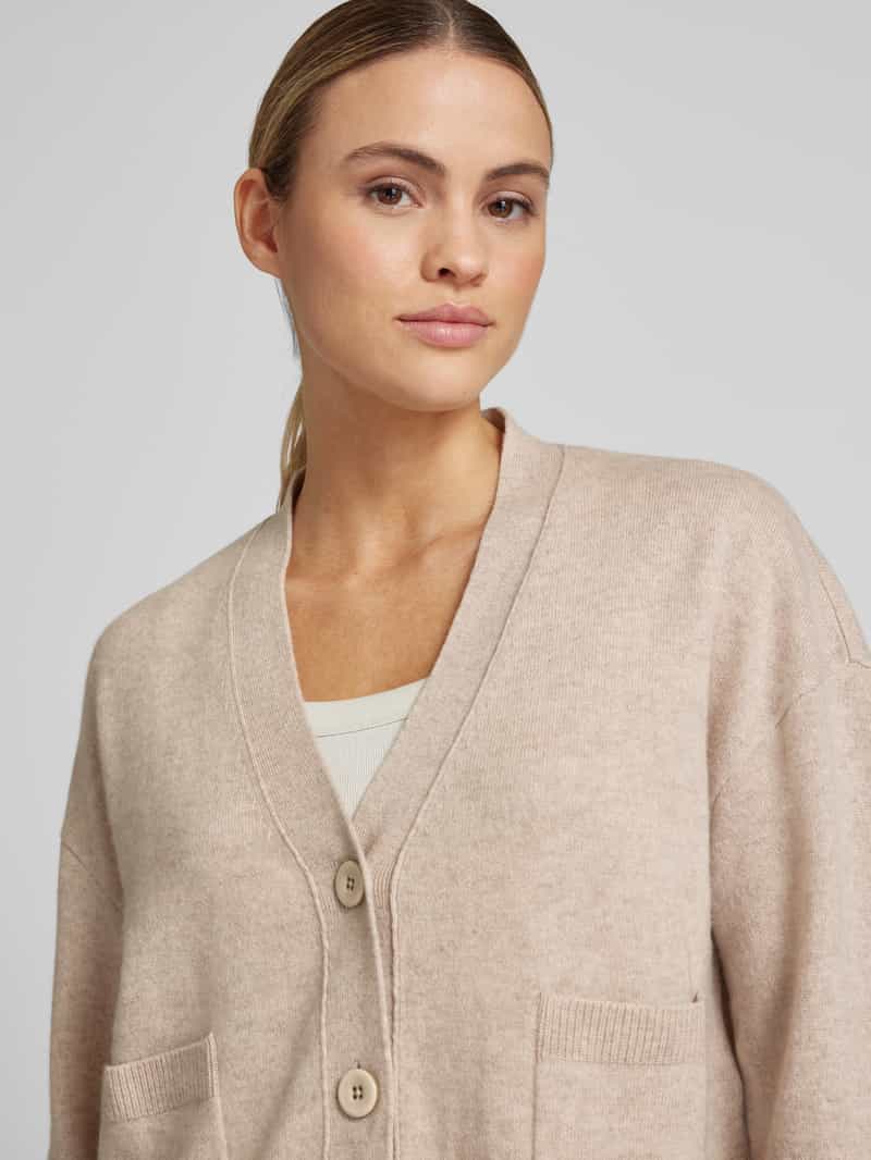 Marc Cain Kasjmier cardigan met opgestikte zakken