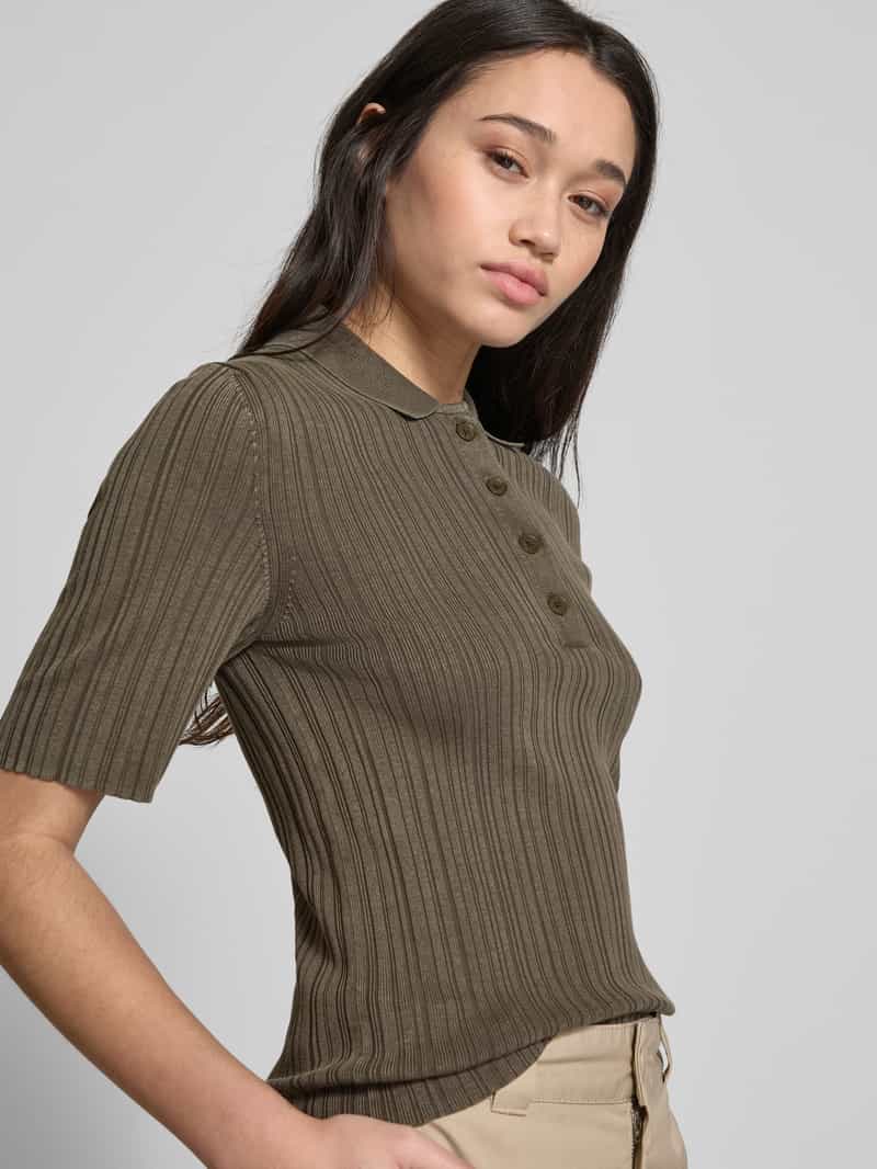 Marc O'Polo DENIM Poloshirt met korte knoopsluiting