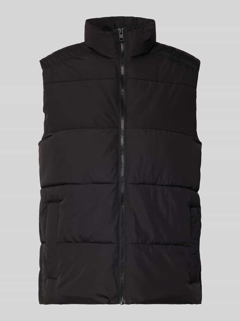 jack & jones Bodywarmer met opstaande kraag model 'MAZE'