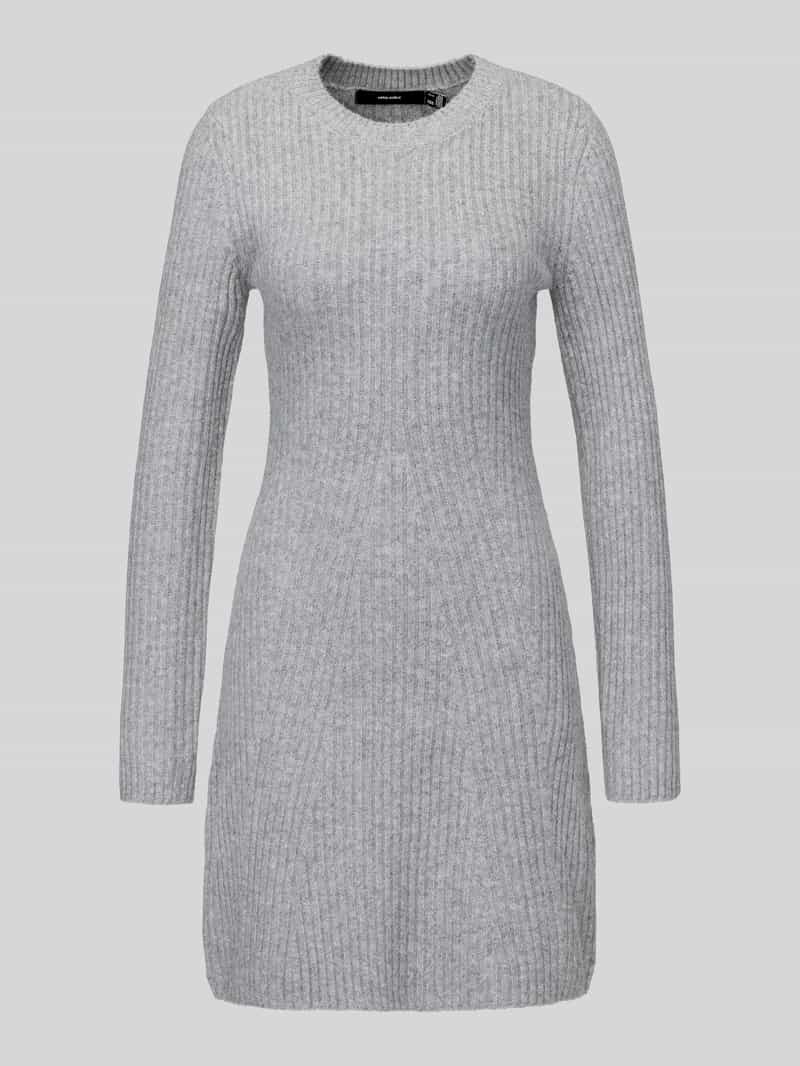 Vero Moda Regular fit tricotjurk met ronde hals model 'JOSANNA'