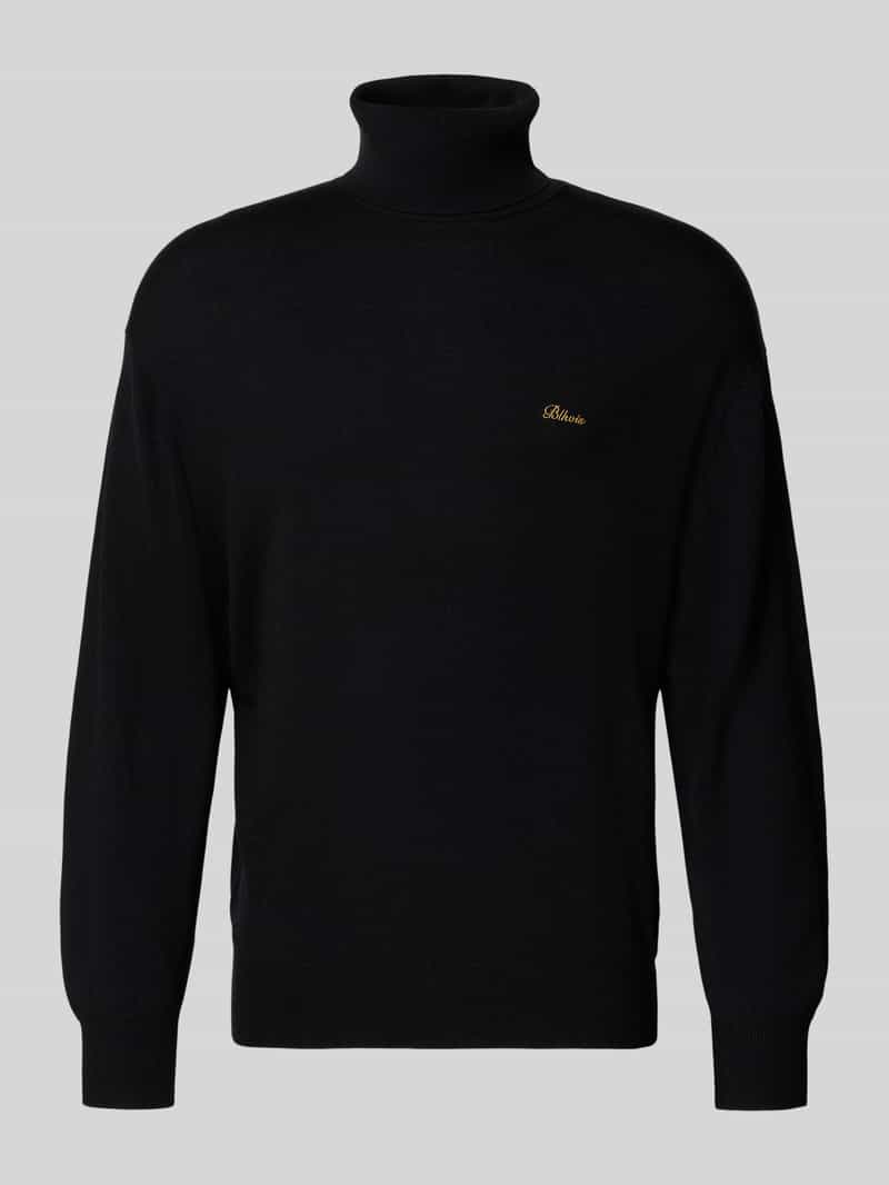 BLKVIS Coltrui van wolmix met labelstitching