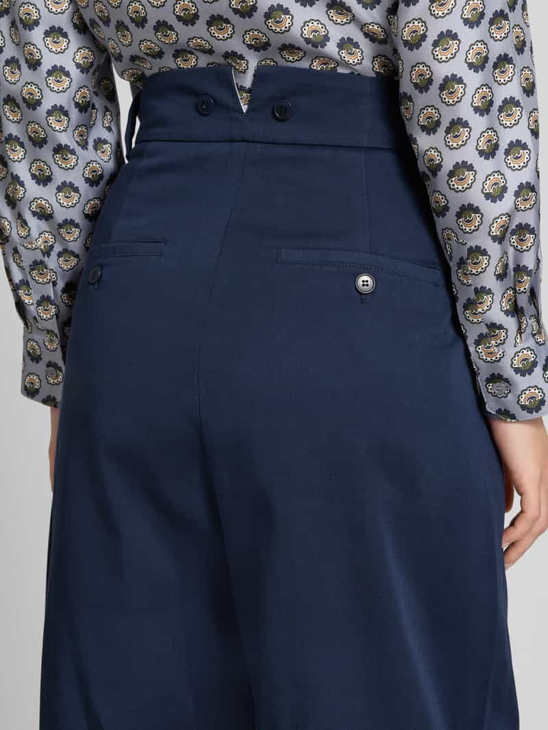 Weekend Max Mara Relaxed fit wijde broek van puur katoen model 'ALFEO'