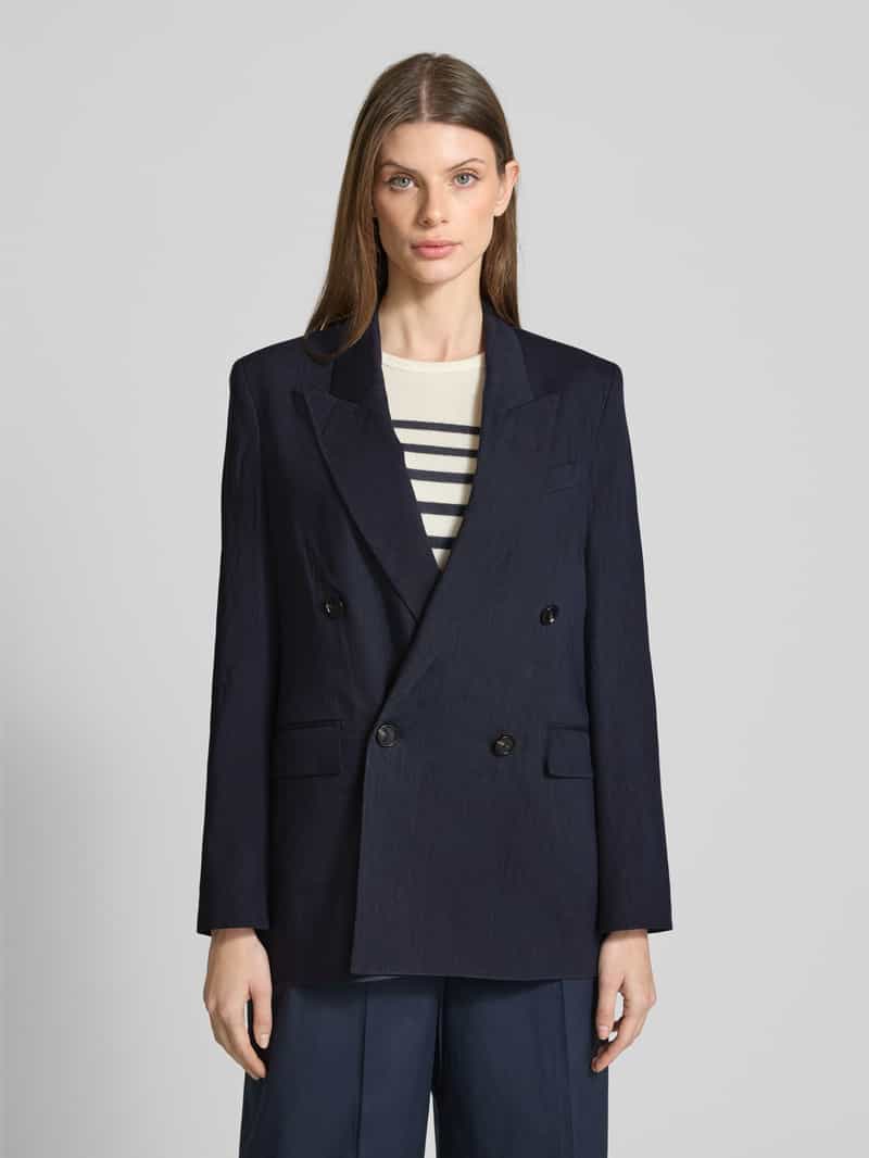 Boss Blazer met paspelzak op de borst model 'Jupan'