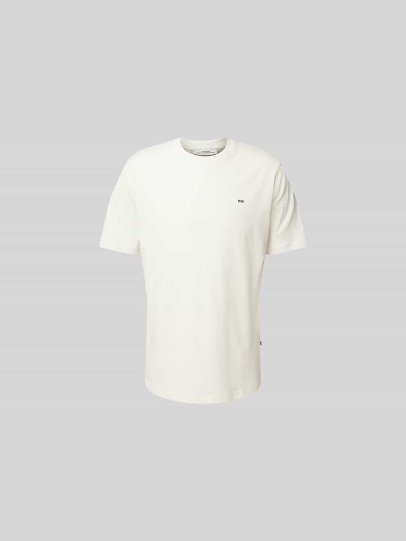 Wood T-shirt van zuiver katoen