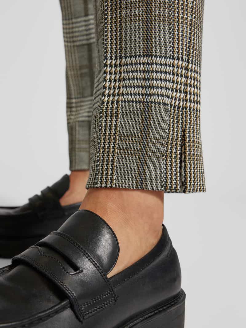 Marc Cain Broek met labeldetail en elastische band