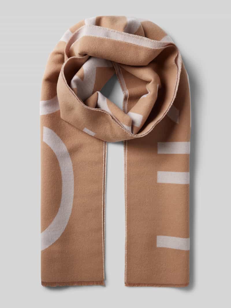 CK Calvin Klein Sjaal met franjes model 'FRINGES'