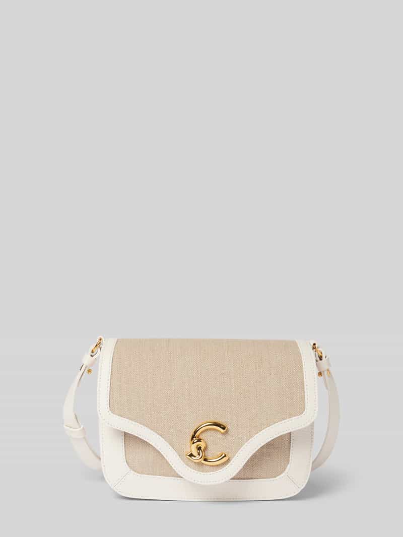 Coccinelle Crossbodytas met labeldetail