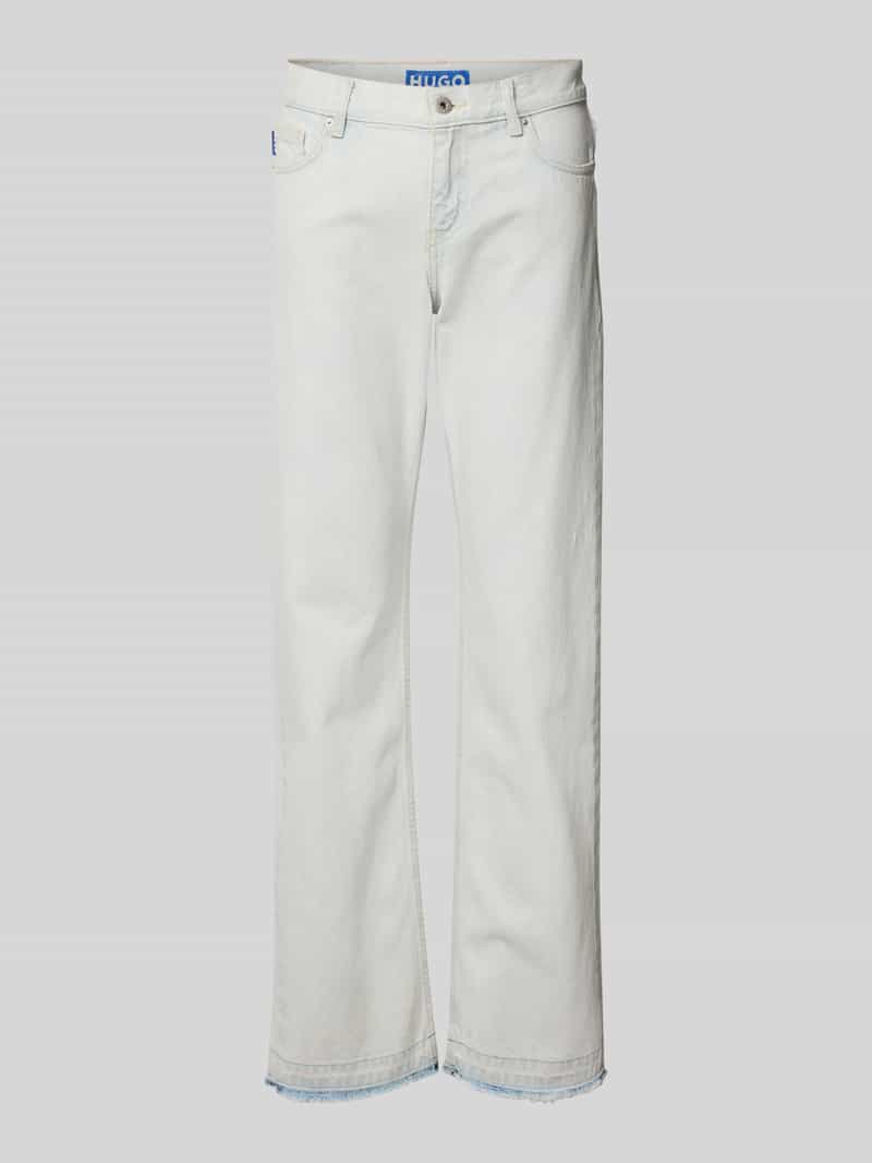 Hugo Blue Bootcut fit jeans van puur katoen model 'Getali'