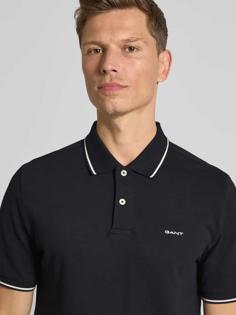 Gant Poloshirt met labelstitching